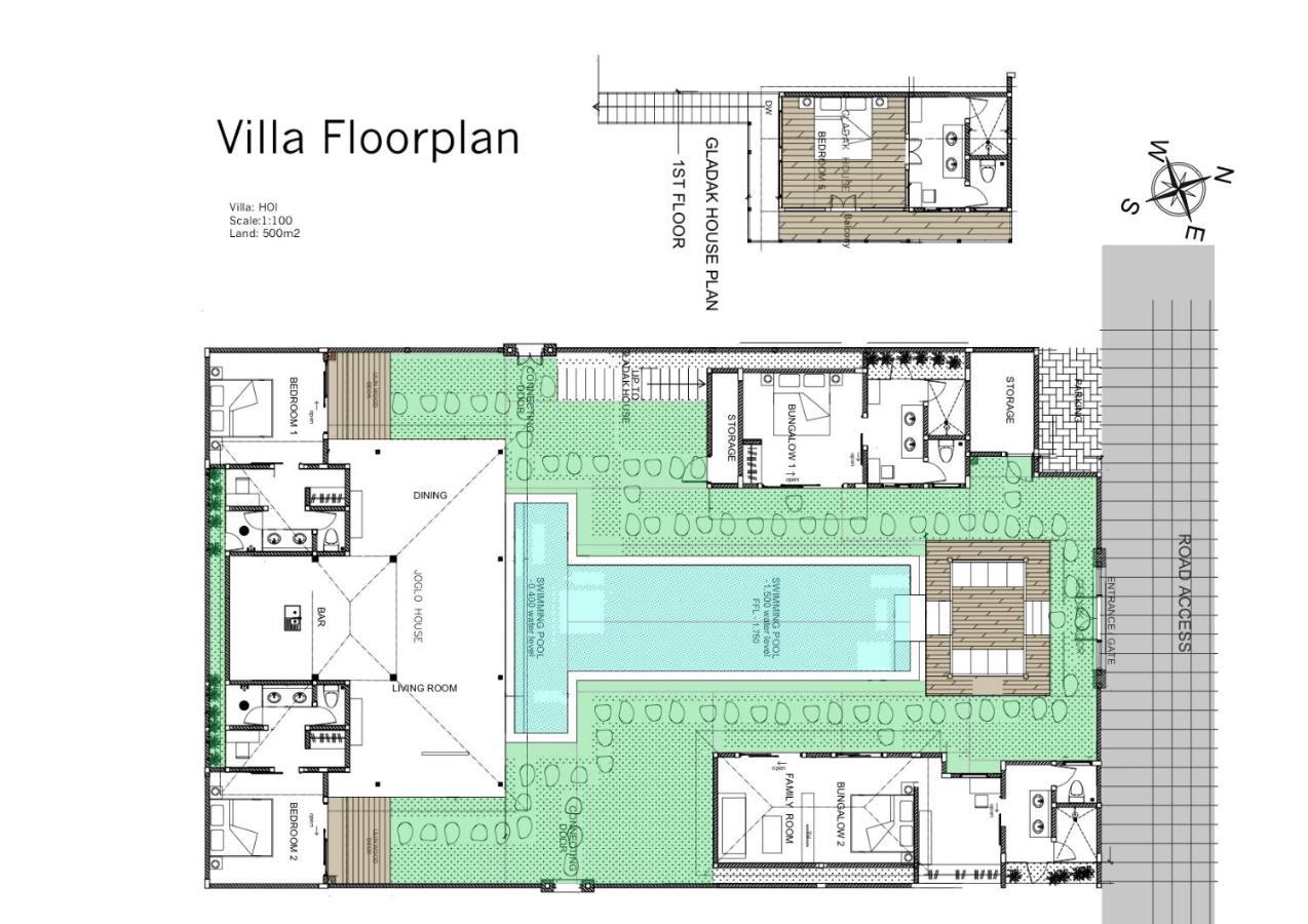 Villa Hoi By Alfred In Bali Семиньяк Экстерьер фото